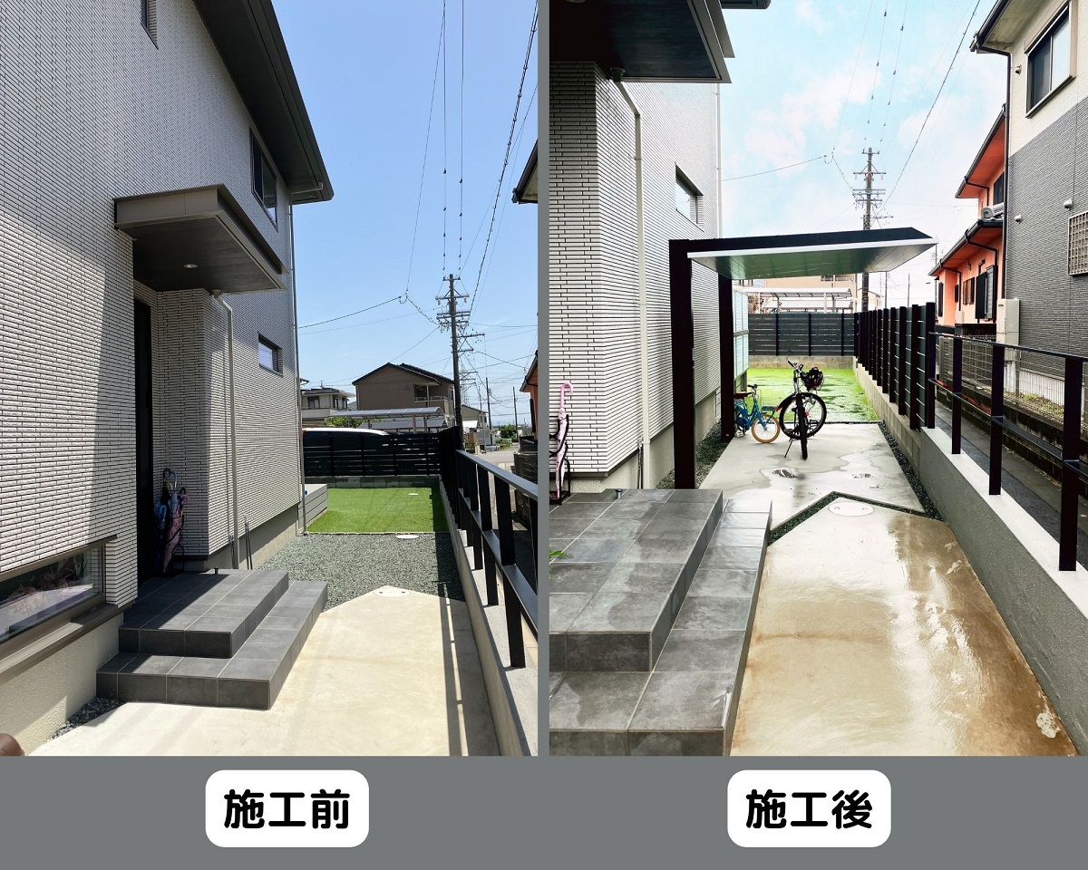 あると便利なサイクルポート！RYOKUSUIの施工事例を紹介 アイキャッチ画像