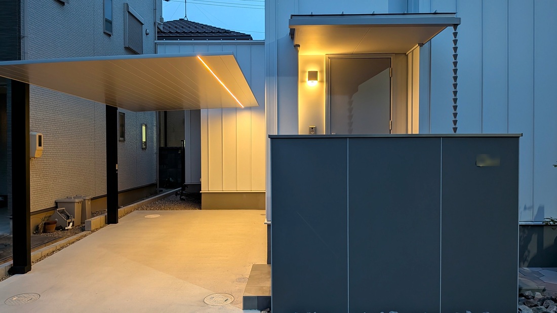 タカショーの建材ボードを使った外構事例紹介 ステキなデザイン外構にするコツ 画像