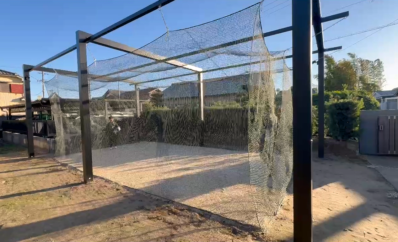 家族の想いを叶える庭    ― 野球の練習ができる庭の施工事例を紹介 ― 画像