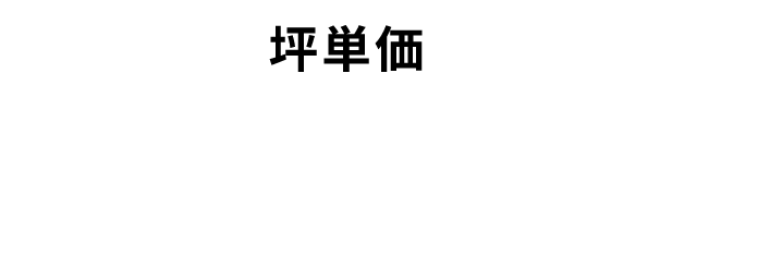 坪単価でわかりやすくご紹介！