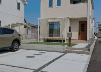 新築住宅のデザインエクステリア！シンプルで使い勝手良くと企画 アイキャッチ画像