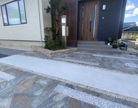 和風モダンエクステリア・門柱・目隠し・お庭 アイキャッチ画像