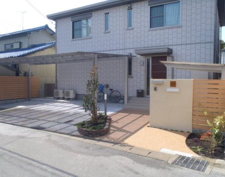 愛西市　【外構】　T様邸 アイキャッチ画像
