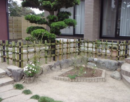 M様邸　　四目垣やり替え アイキャッチ画像