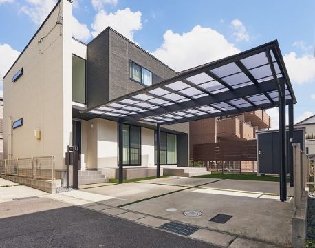 細部すべてにこだわったスタイリッシュな外構が完成！ アイキャッチ画像
